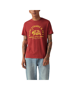 T-shirt graphique d'ours pour hommes, Levi's