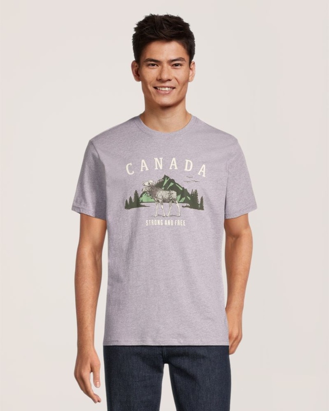 Jumpstart Men's Moose Graphic T Shirt