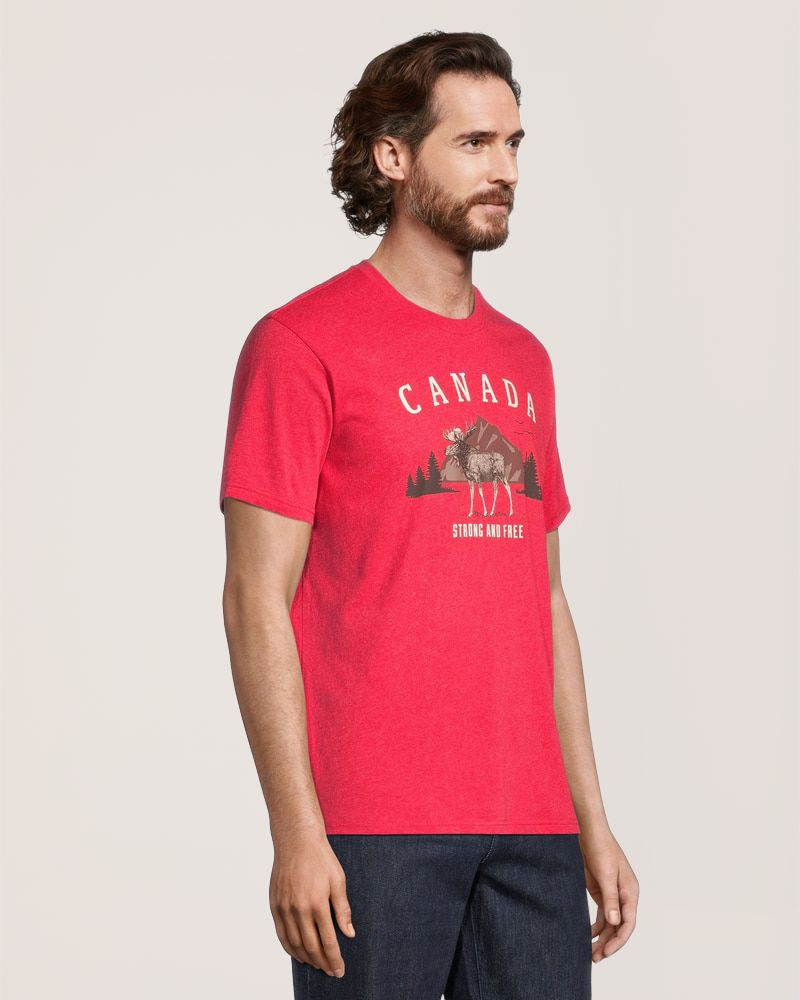 Jumpstart Men's Moose Graphic T Shirt