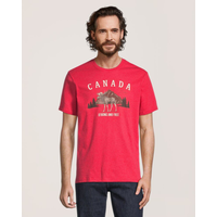 Jumpstart Men's Moose Graphic T Shirt Front_Flat