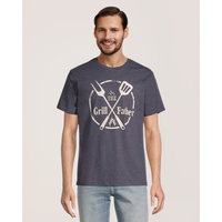 Jumpstart Men's Grill Father Graphic T Shirt Front_Flat