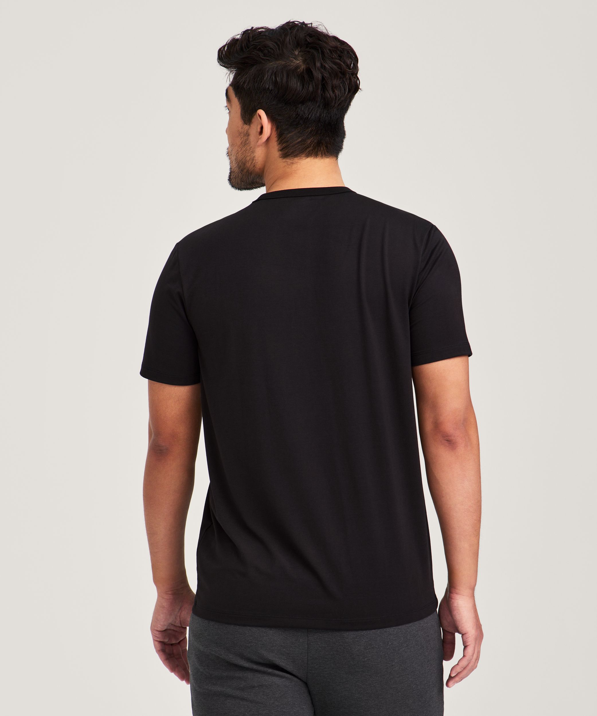 T-shirt extensible de performance à manches courtes pour hommes, Denver Hayes