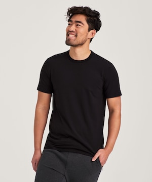 Denver Hayes Performance Men's Short Sleeve Stretch T-Shirt