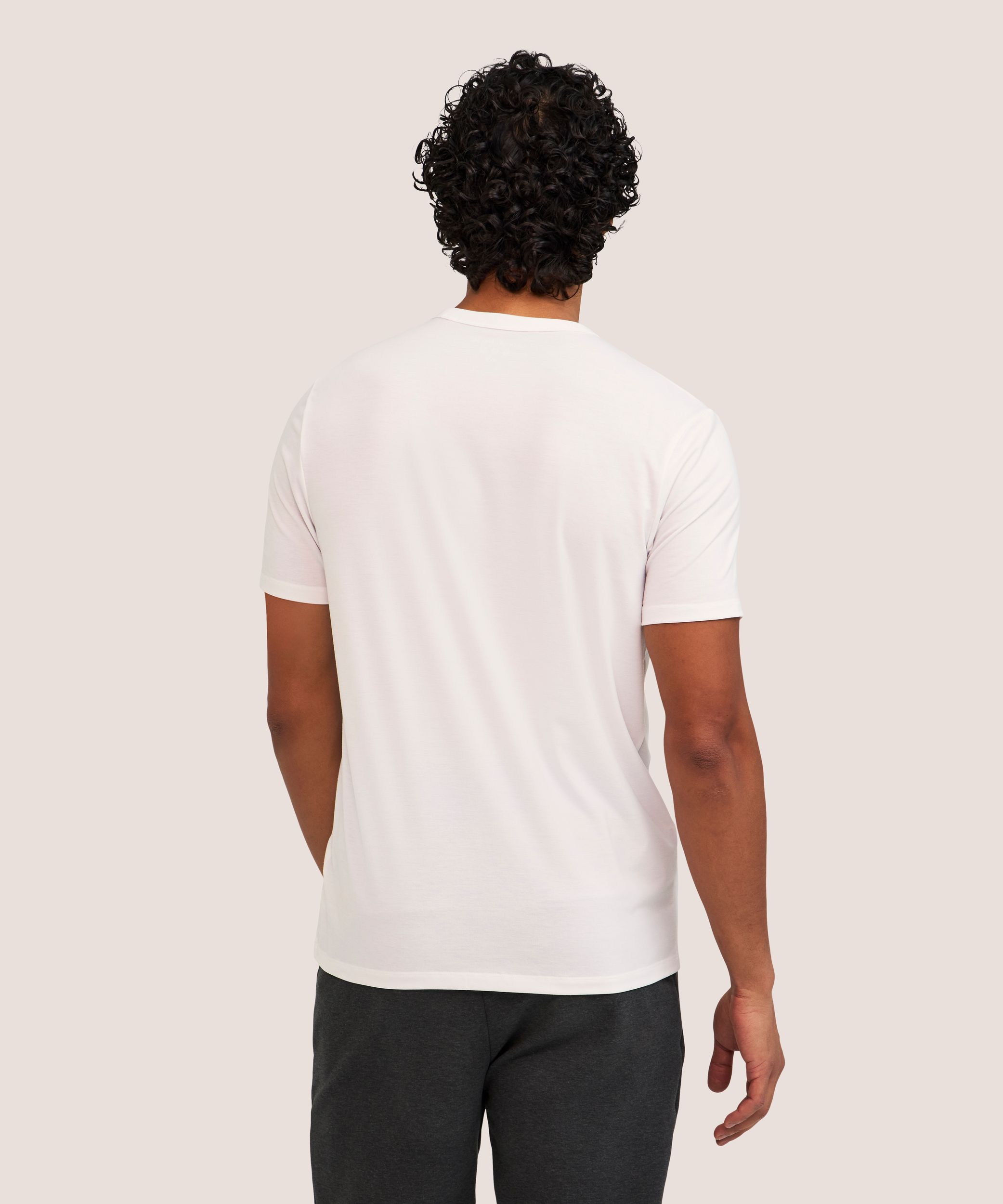 Denver Hayes Performance Men's Short Sleeve Stretch T-Shirt
