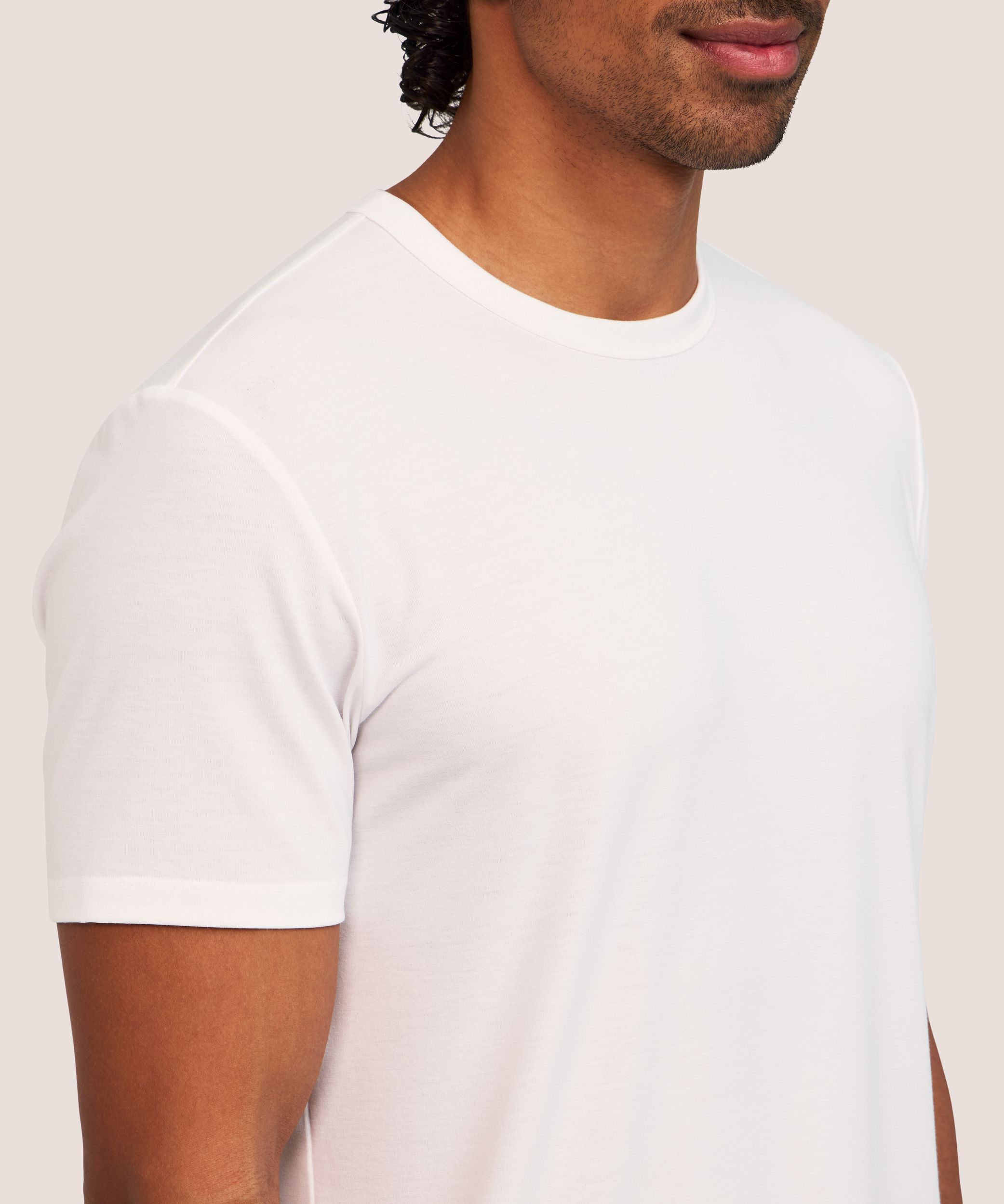 Denver Hayes Performance Men's Short Sleeve Stretch T-Shirt