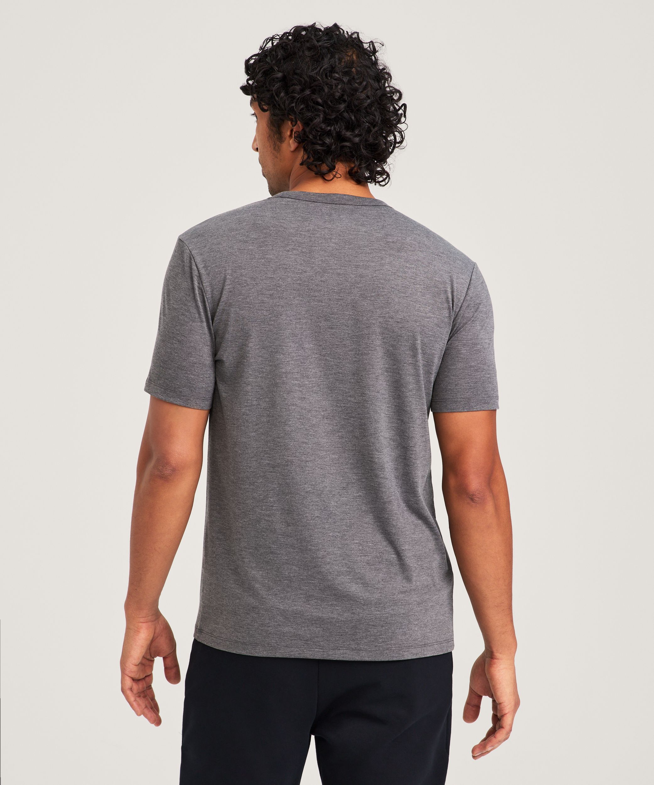 Denver Hayes Performance Men's Short Sleeve Stretch T-Shirt
