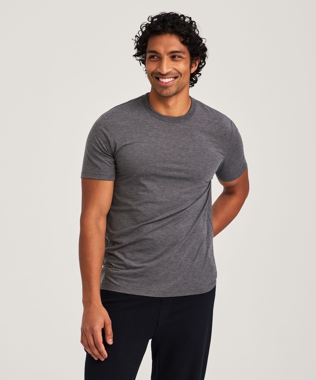 Denver Hayes Performance Men's Short Sleeve Stretch T-Shirt