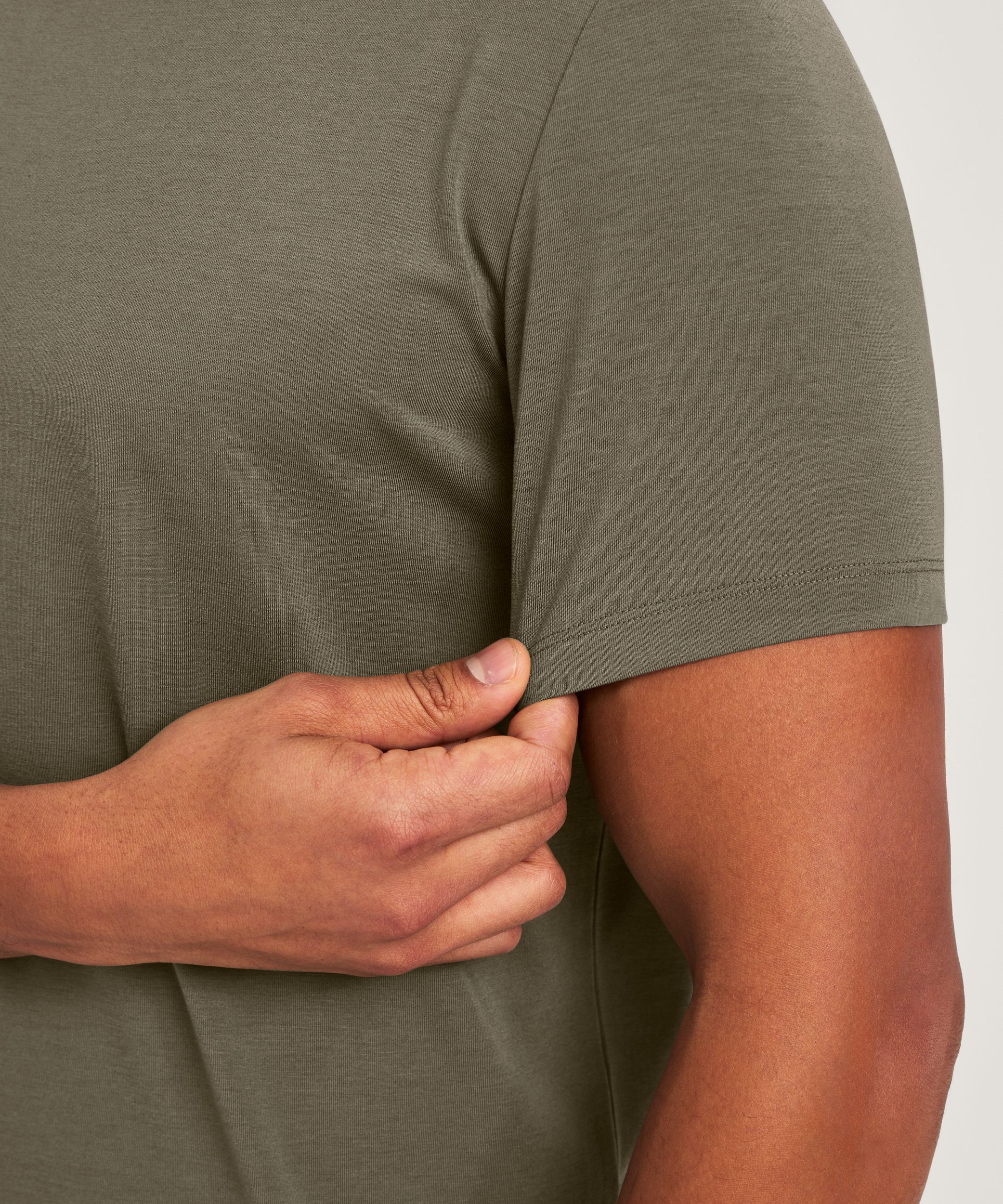 Denver Hayes Performance Men's Short Sleeve Stretch T-Shirt