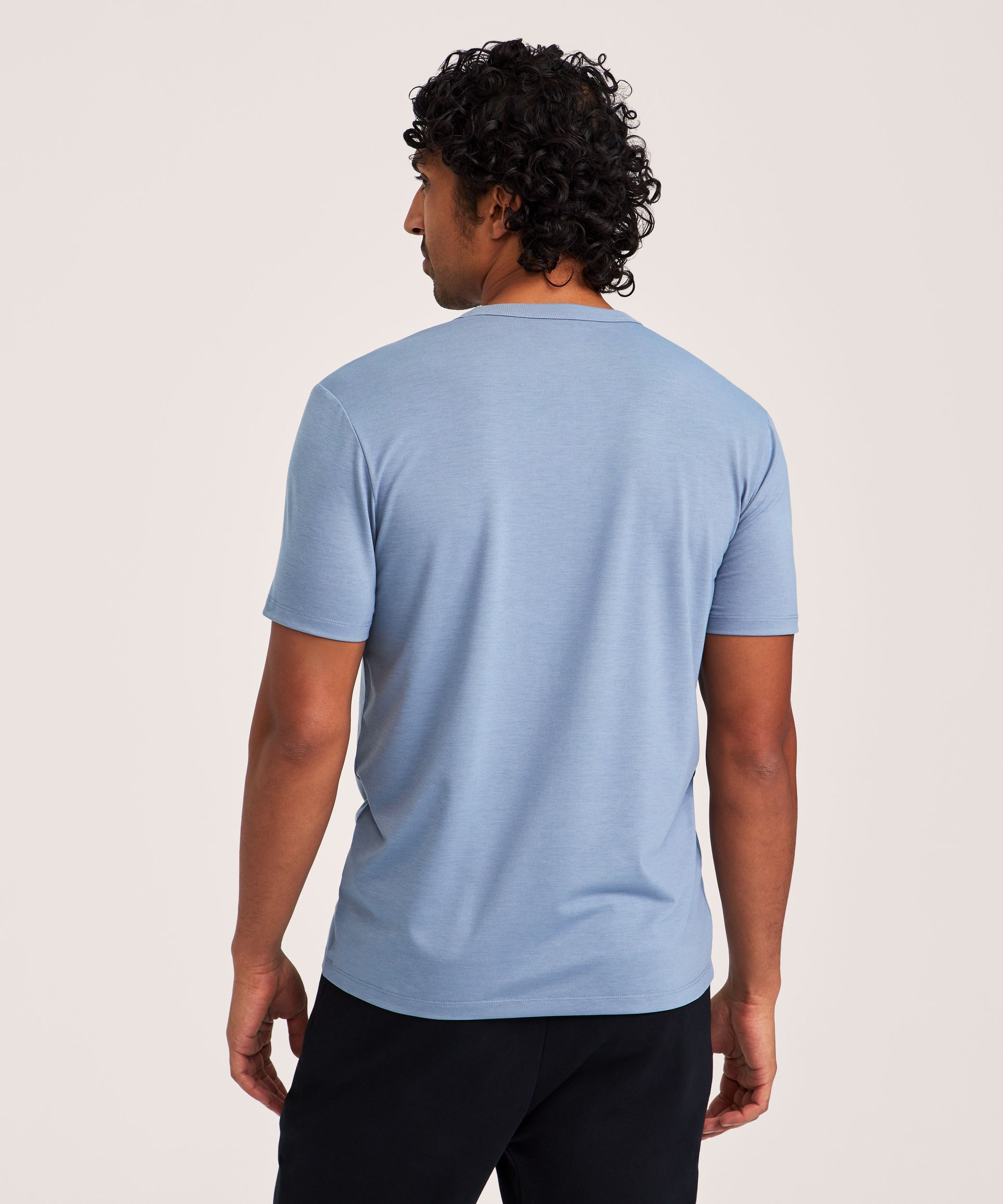 Denver Hayes Performance Men's Short Sleeve Stretch T-Shirt