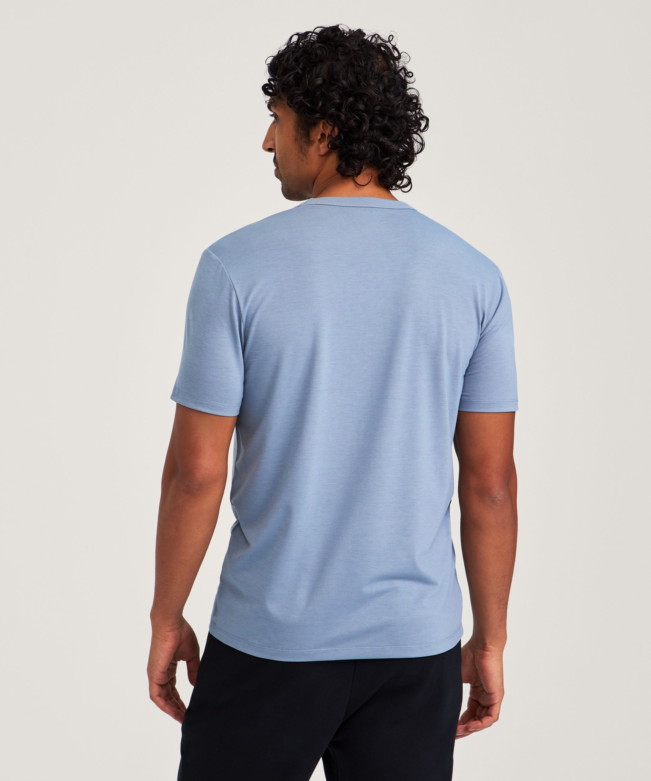 Denver Hayes Performance Men's Short Sleeve Stretch T-Shirt