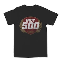 T-shirt graphique avec logo Indy 500 pour hommes Front_Flat