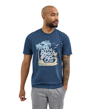 T-shirt graphique «Beach Boys» pour hommes, Wrangler