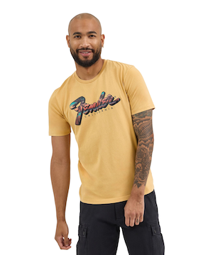 T-shirt graphique «Fender» pour hommes, Wrangler
