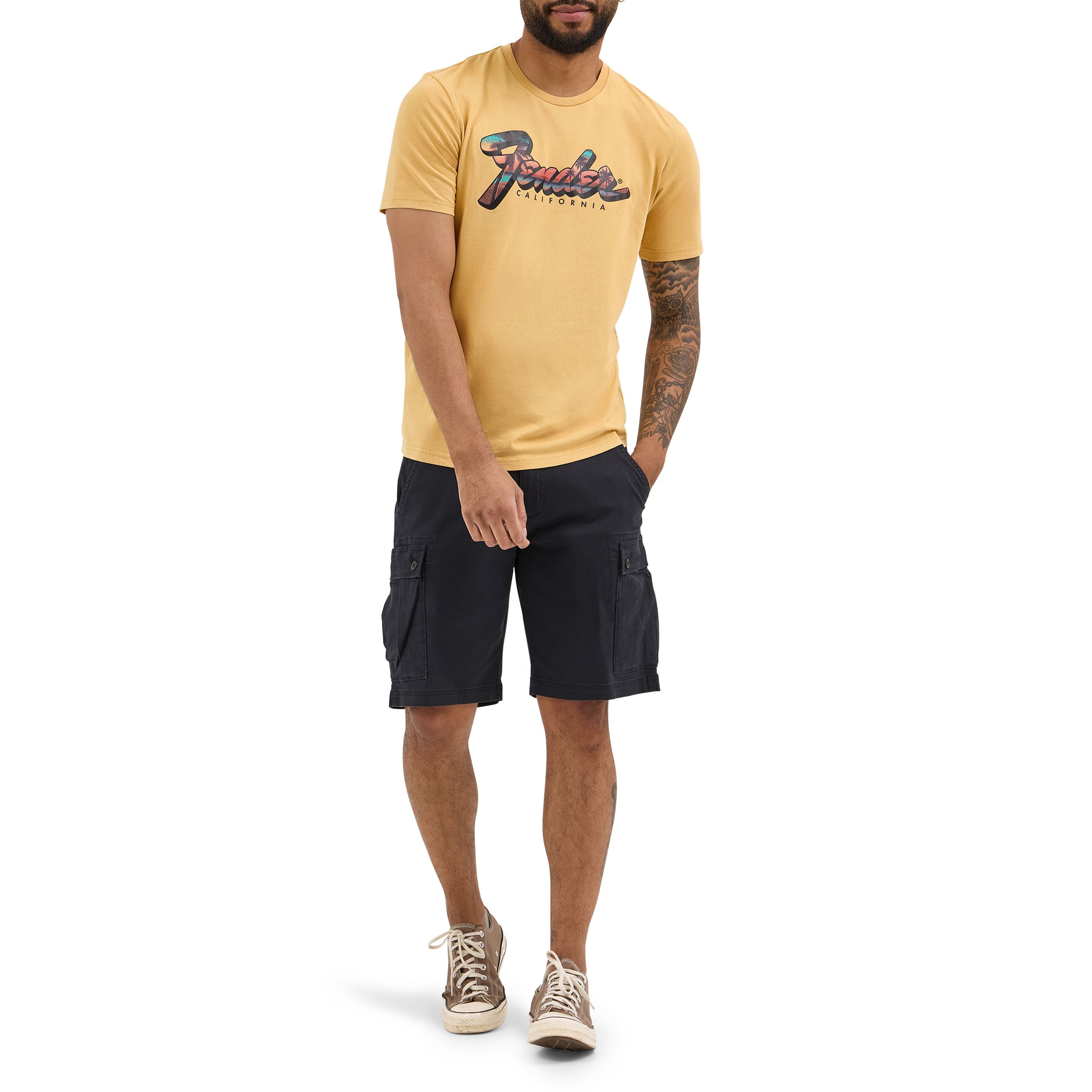 T-shirt graphique «Fender» pour hommes, Wrangler