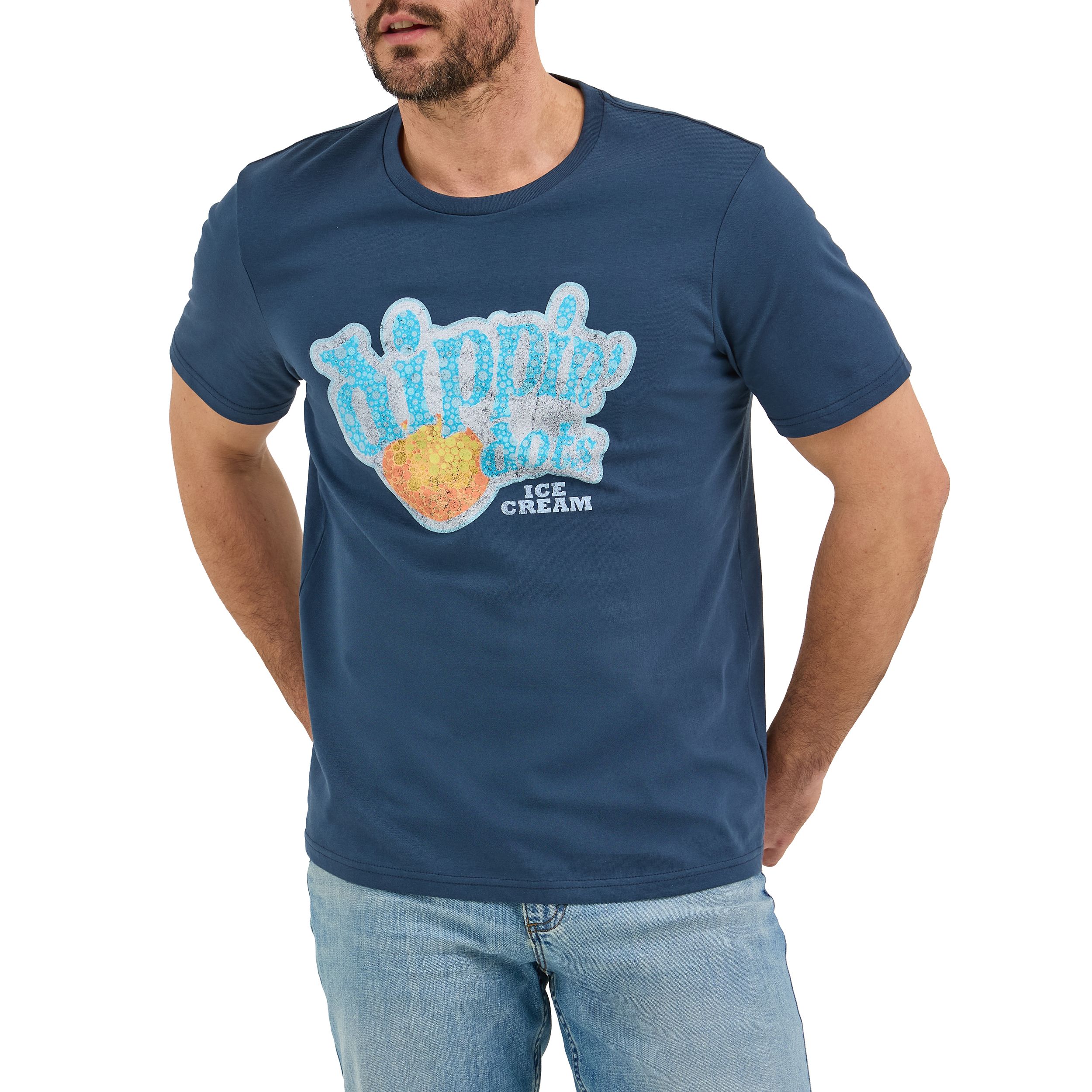 T-shirt graphique pour hommes, Dippin' Dots, Wrangler