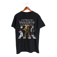 Logo T-Shirt Men's Holiday Star Wars Abbey Road Graphic T Shirt Front_Flat