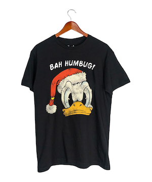 T-shirt du temps des Fêtes avec graphique pour hommes, Donald Duck Bah Humbug