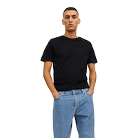 Jack & Jones Men's Organic Basic T Shirt Front_Flat