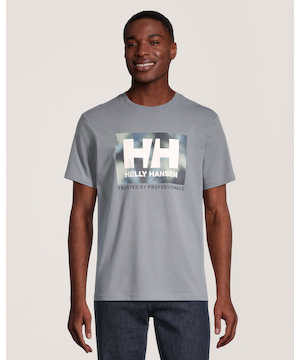 T-shirt graphique à manches courtes pour hommes, Helly Hansen