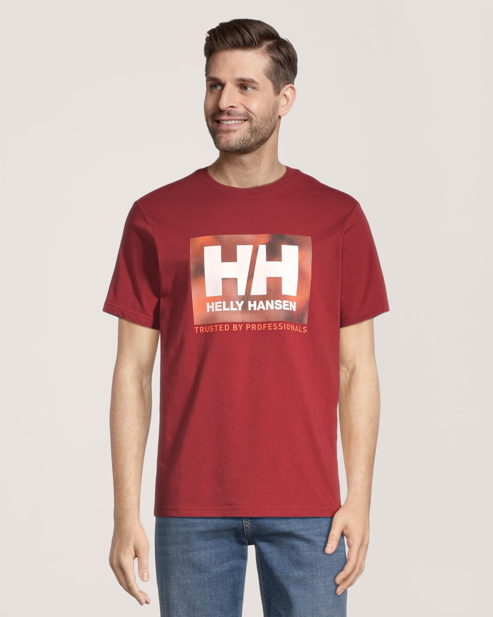 T-shirt graphique à manches courtes pour hommes, Helly Hansen