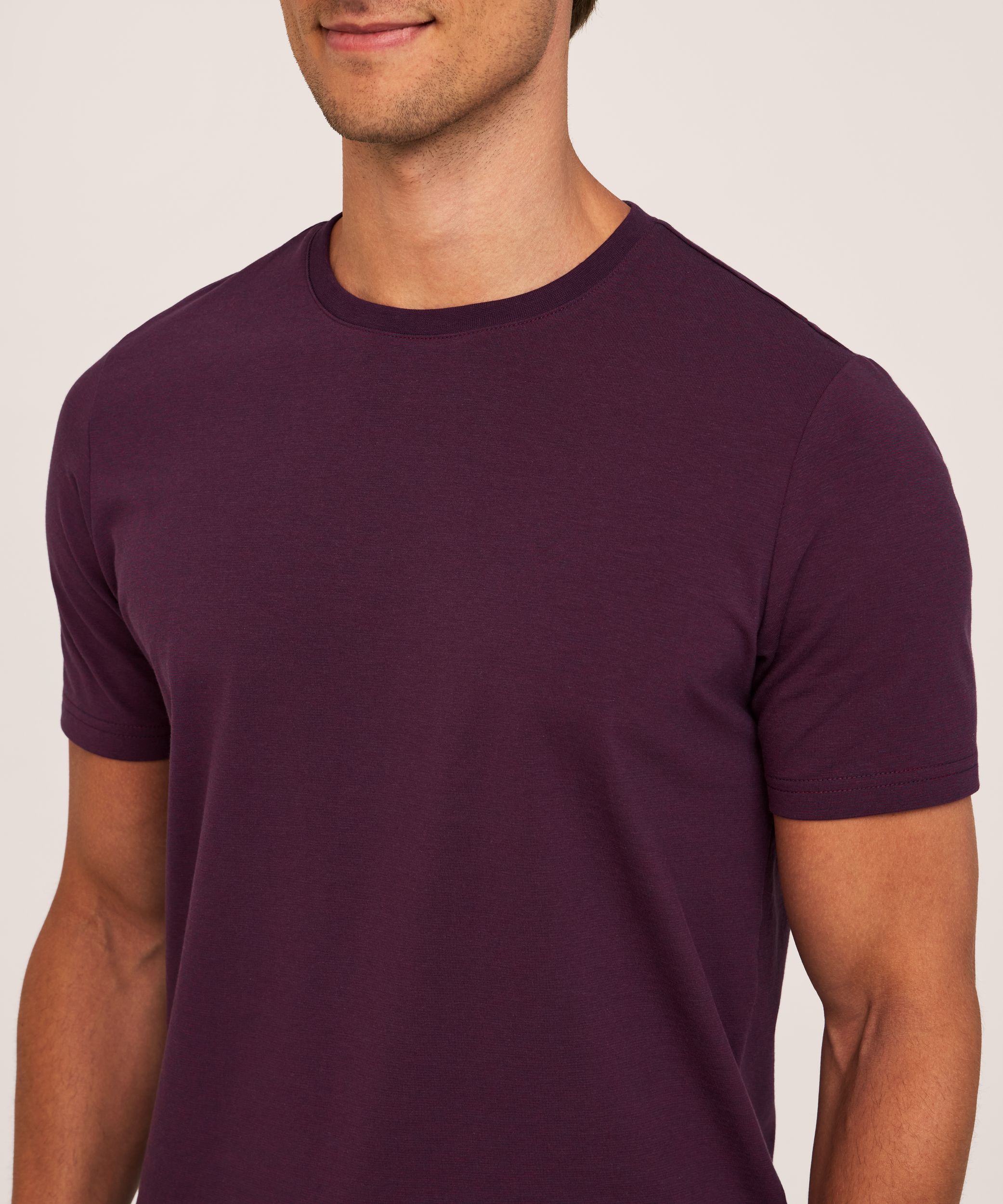 Denver Hayes Men's Seasonal Stretch Crewneck T-Shirt