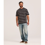 Denver Hayes Men's 50 Wash Crewneck T-Shirt Front_Flat