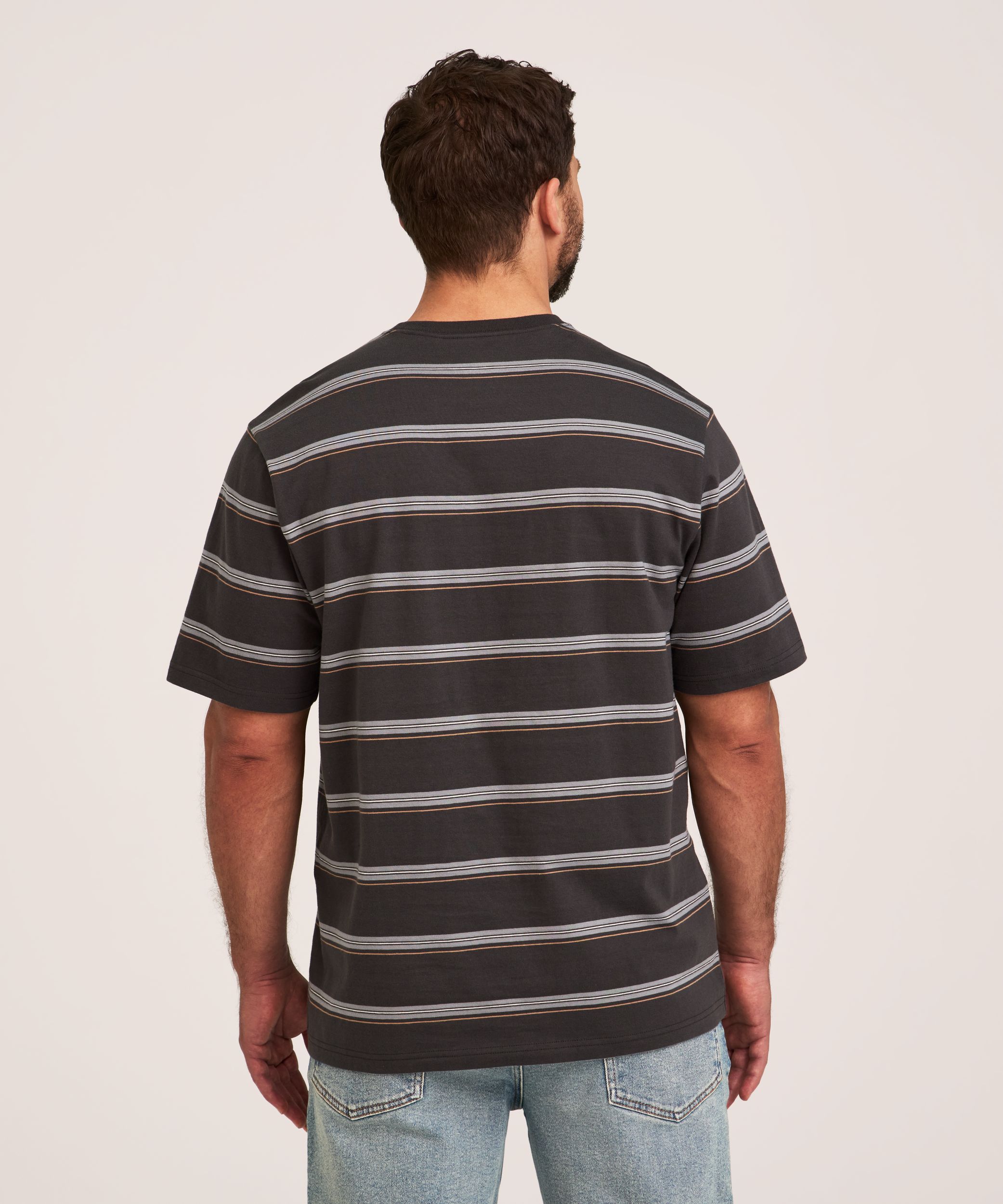 Denver Hayes Men's 50 Wash Crewneck T-Shirt