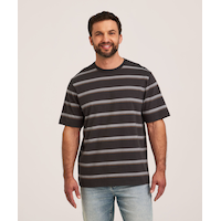 Denver Hayes Men's 50 Wash Crewneck T-Shirt Front_Flat