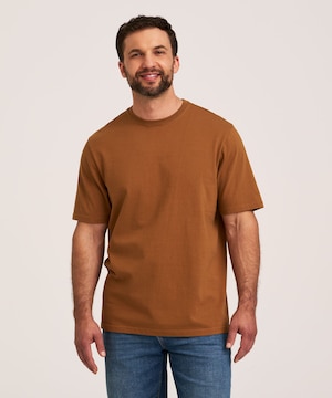 Denver Hayes Men's 50 Wash Crewneck T Shirt