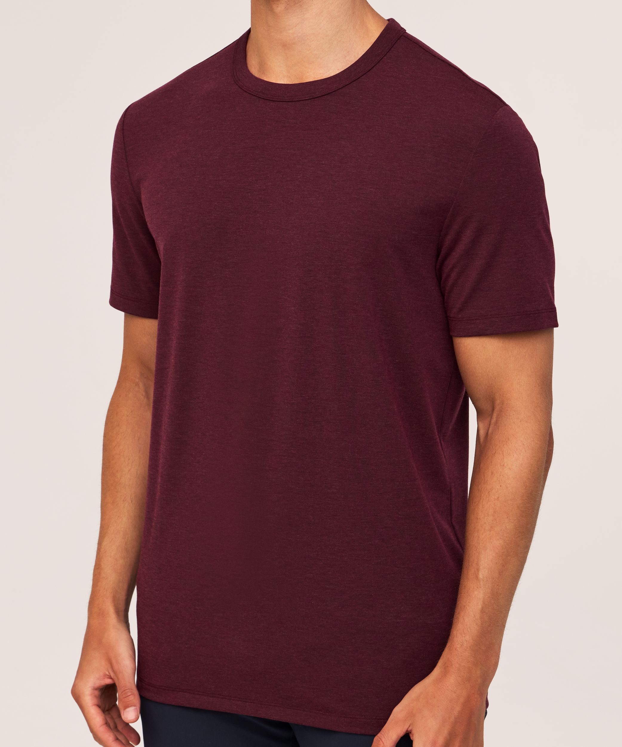 Denver Hayes Performance Men's Short Sleeve Stretch T-Shirt