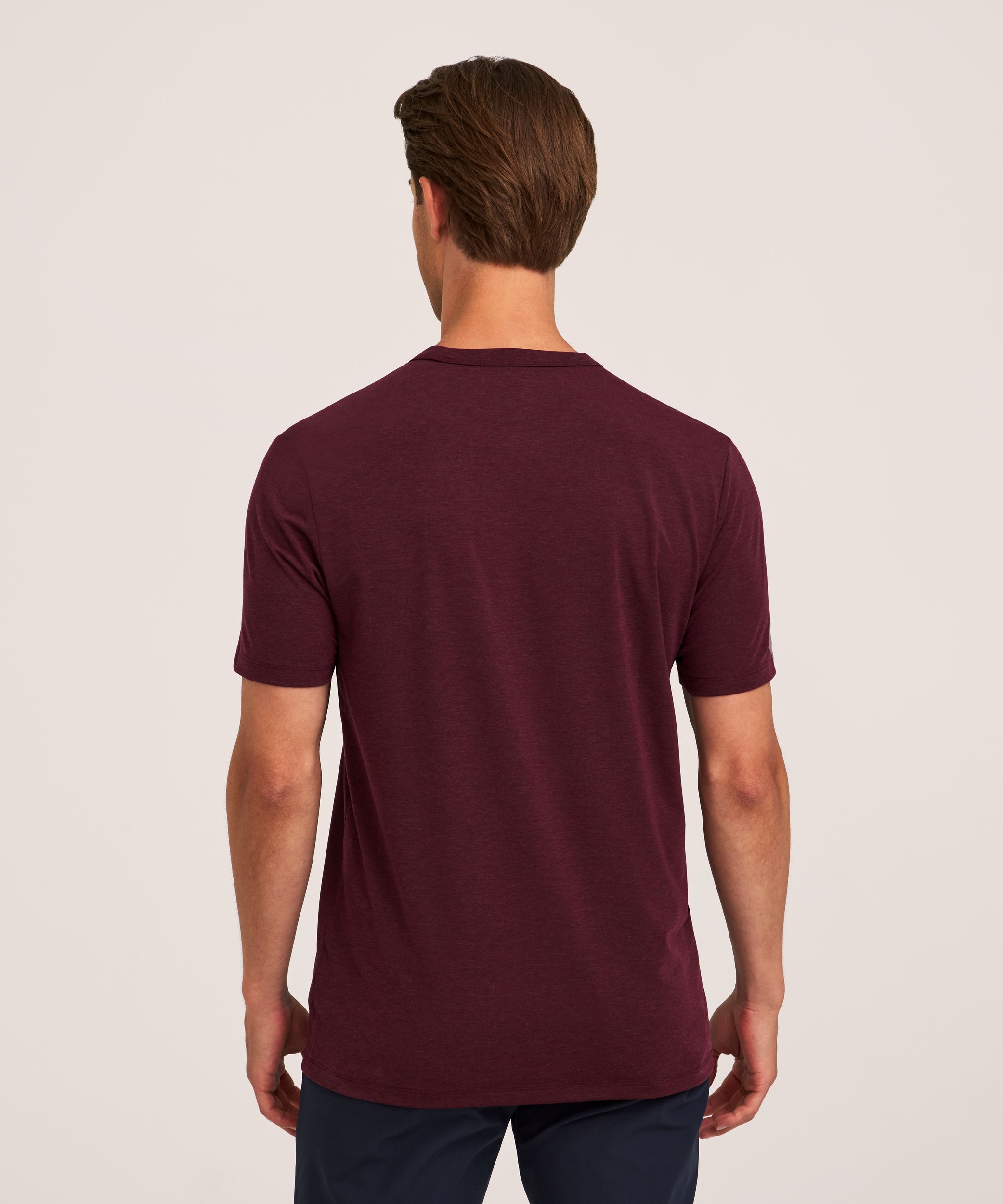 Denver Hayes Performance Men's Short Sleeve Stretch T-Shirt