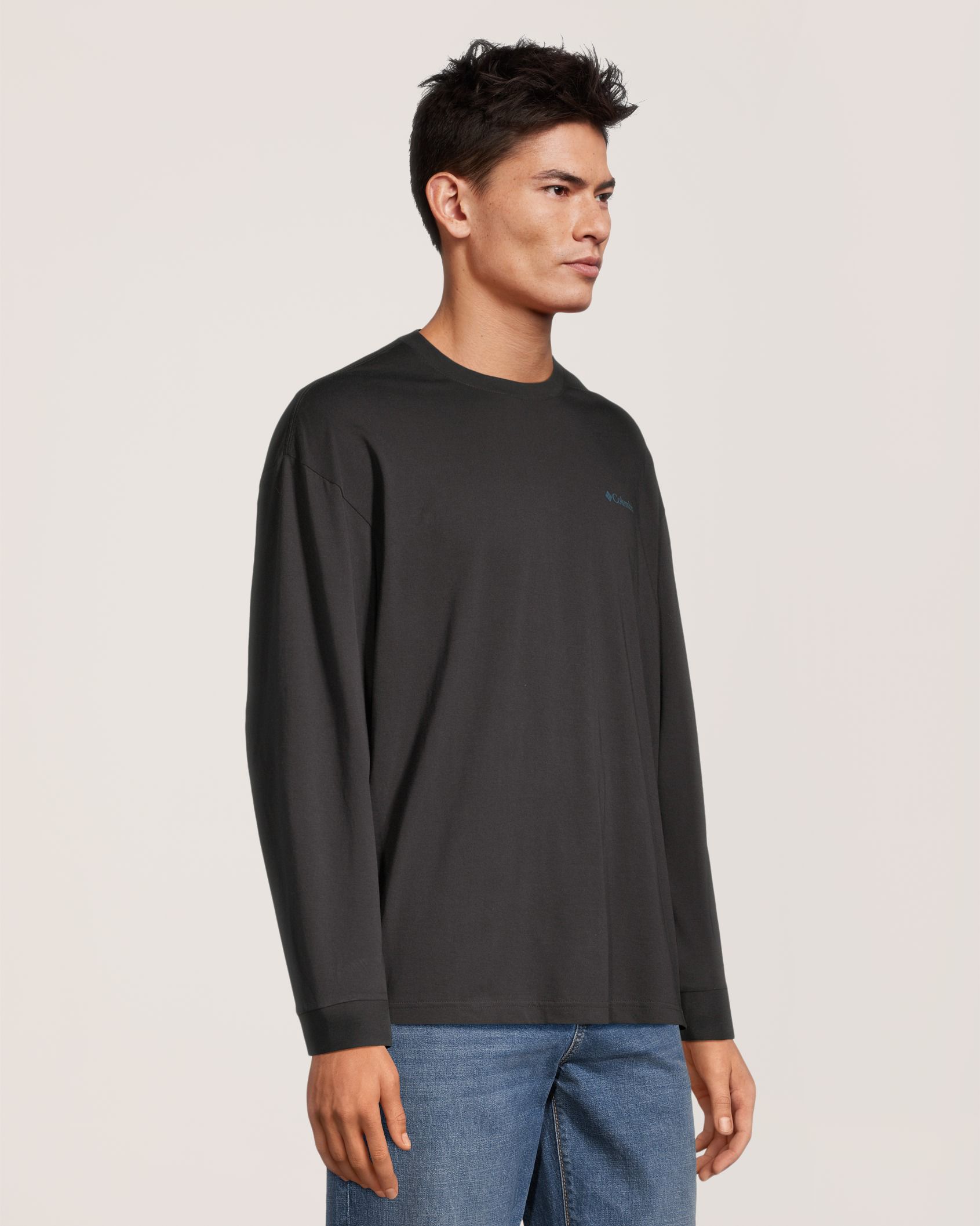 T-shirt graphique à manches longues pour hommes, Butte, Columbia