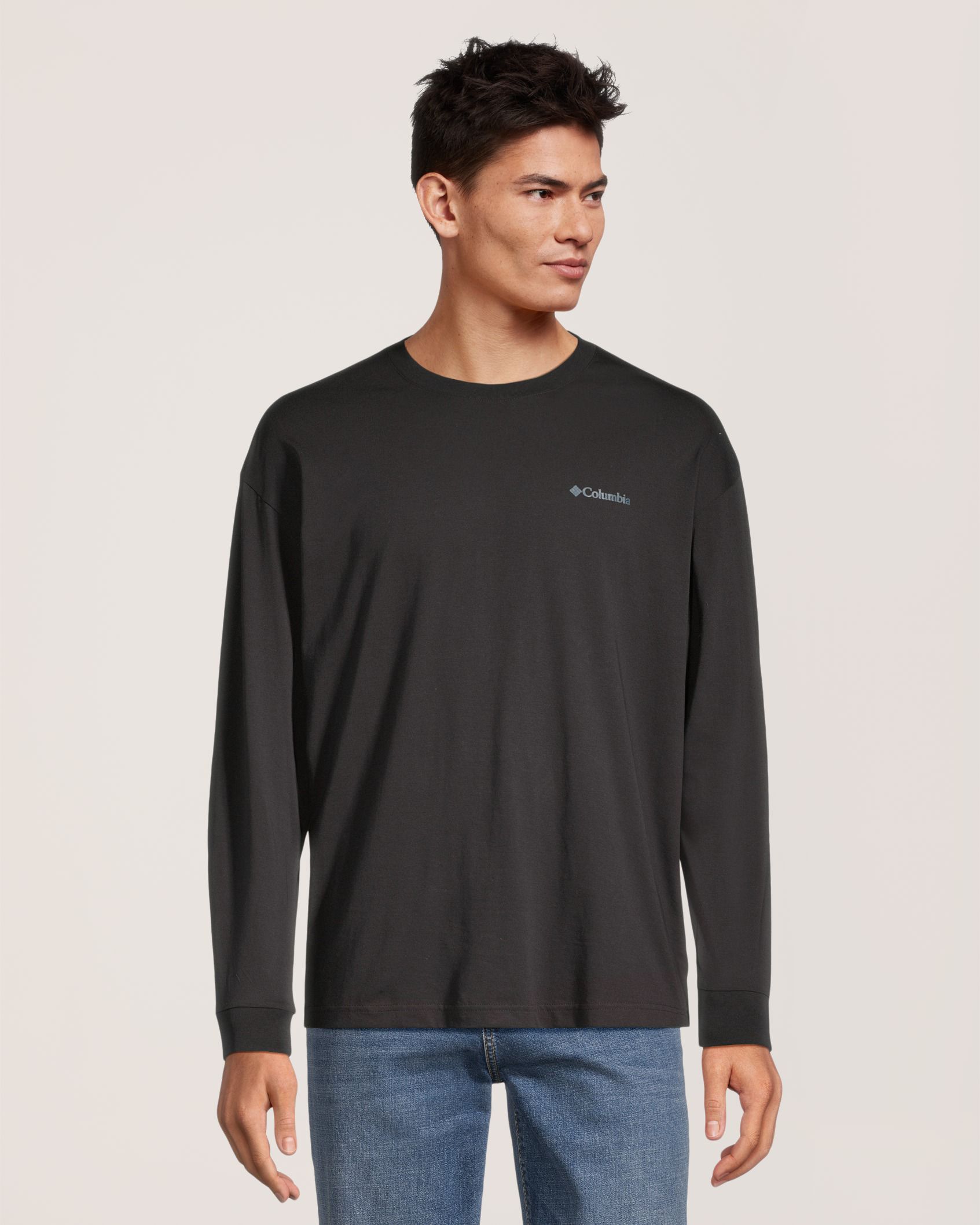 T-shirt graphique à manches longues pour hommes, Butte, Columbia