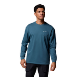 Columbia Men's Butte Long Sleeve Graphic T-Shirt Front_Flat