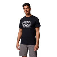 Columbia Men's Sportswear Seasonal Logo Graphic T-shirt Front_Angled_Left