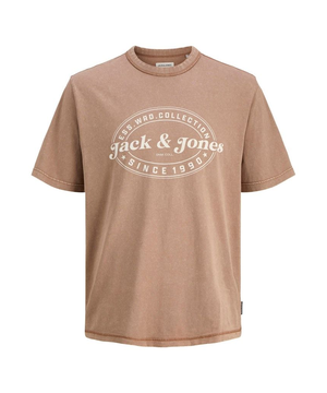 Jack & Jones Men's Dover Print Short Sleeve Crewneck T-Shirt