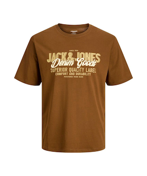 T-shirt à manches courtes avec logo pour hommes, Jack & Jones