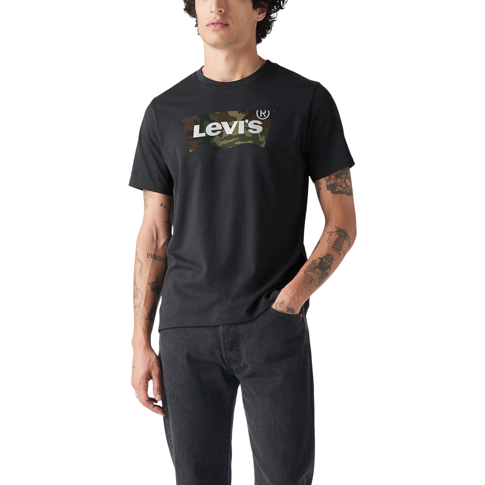 T-shirt graphique à motif d’ailes de chauve-souris pour hommes, Levi's