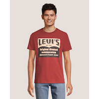 T-shirt graphique à motif riveté pour hommes, Levi's Front_Flat