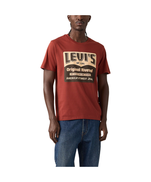 T-shirt graphique à motif riveté pour hommes, Levi's