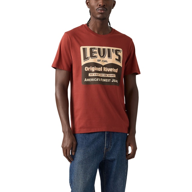 T-shirt graphique à motif riveté pour hommes, Levi's