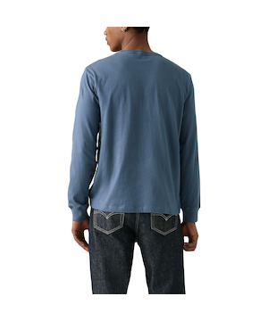 Levi's Men's Western Graphic Long Sleeve T Shirt