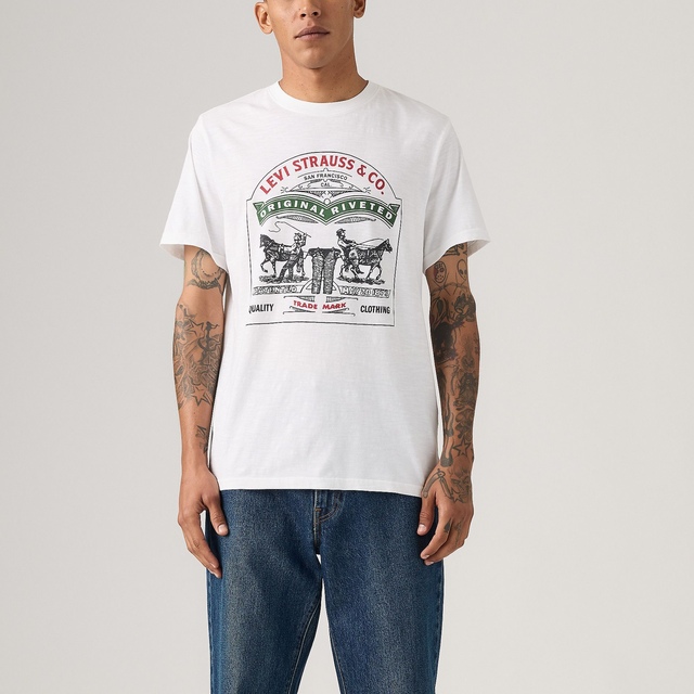 T-shirt graphique d'archive pour hommes, Levi's