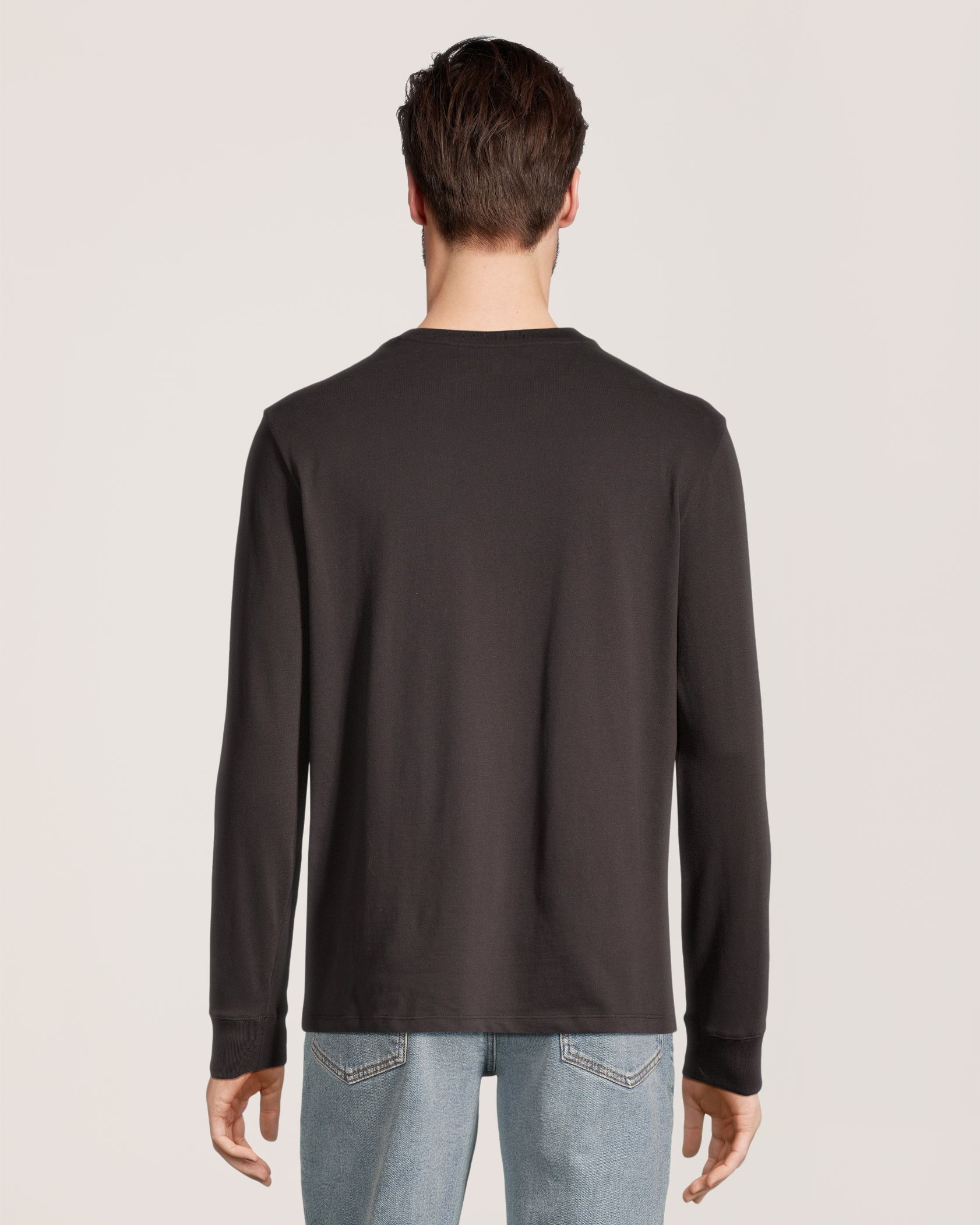 Timberland Men's Embroidered Long Sleeve T-Shirt