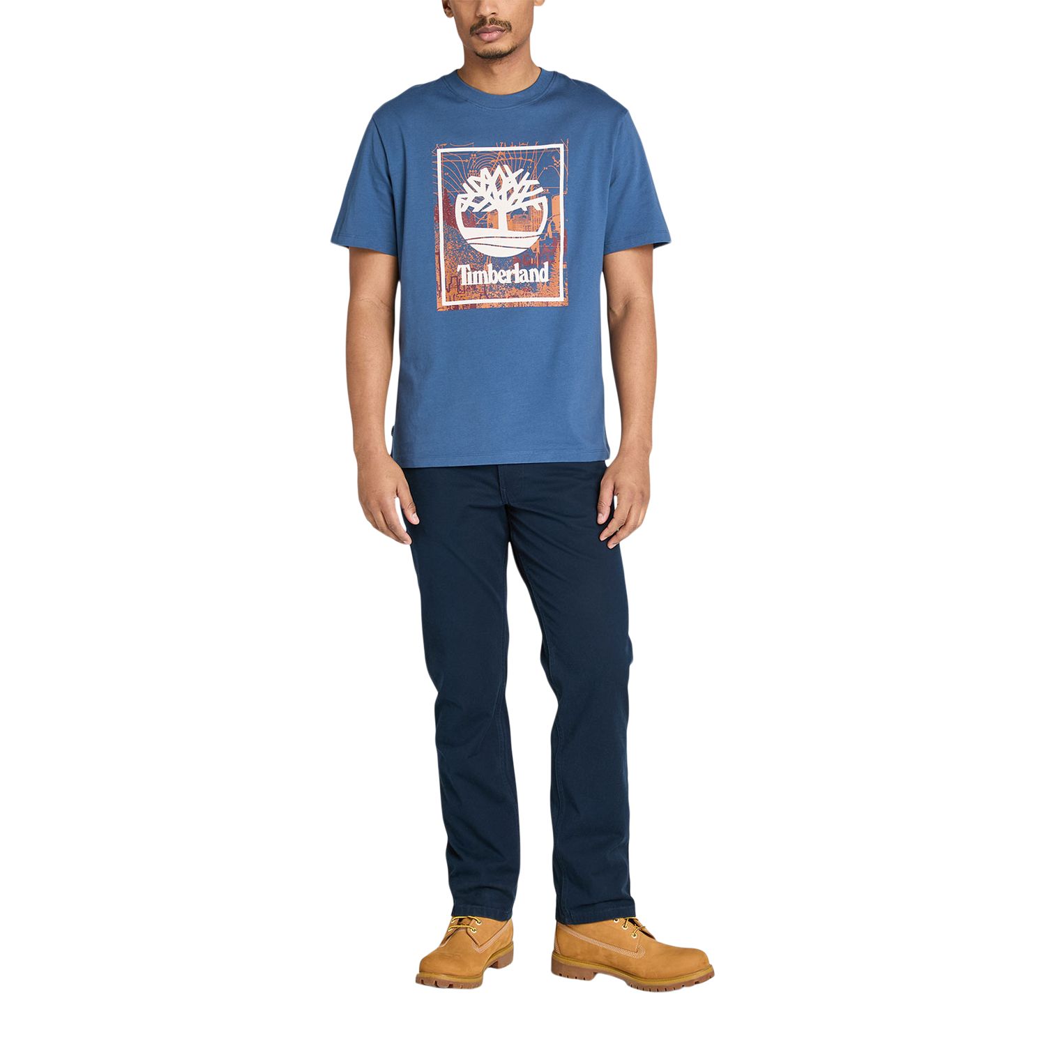 T-shirt pour hommes, Camo Tree, Timberland