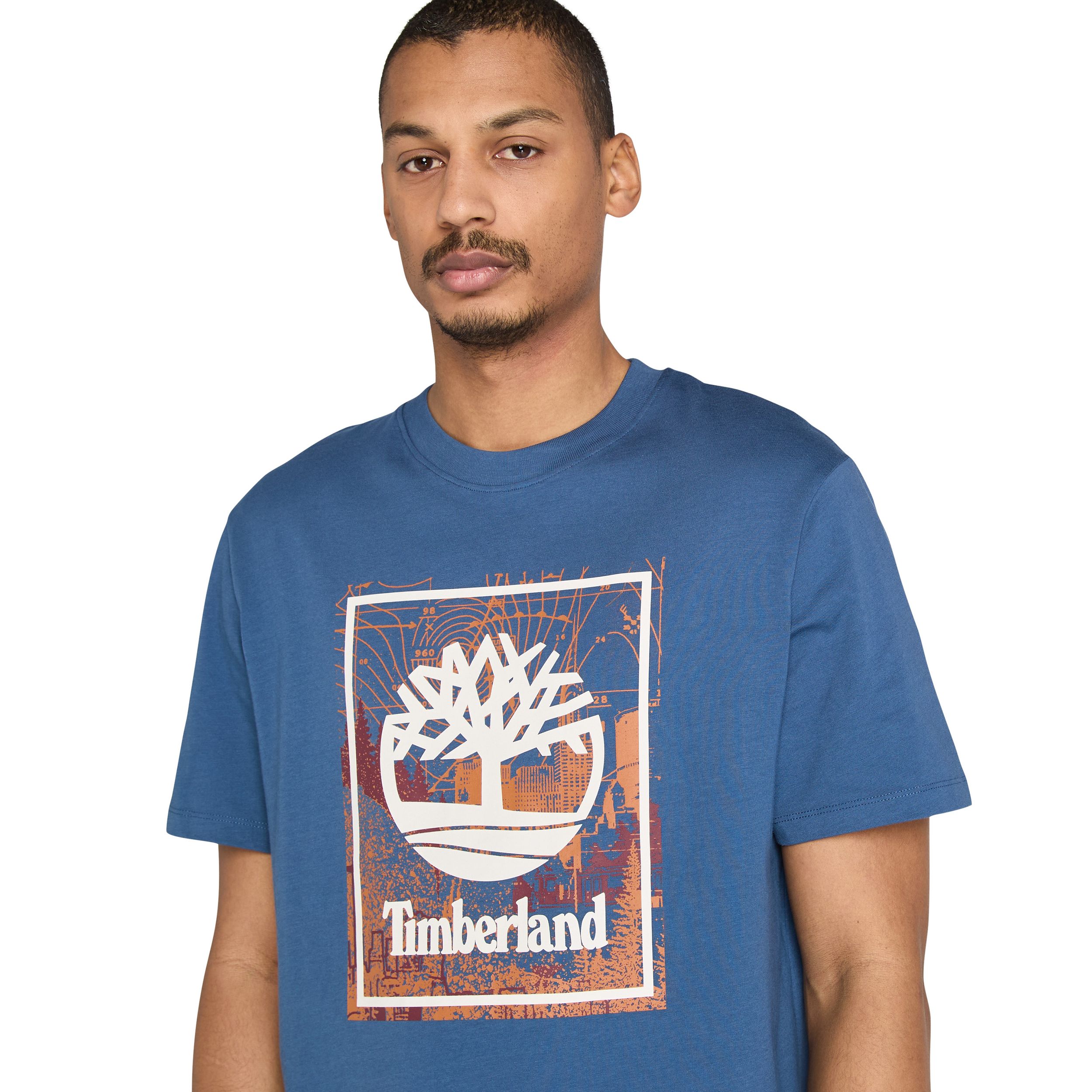 T-shirt pour hommes, Camo Tree, Timberland