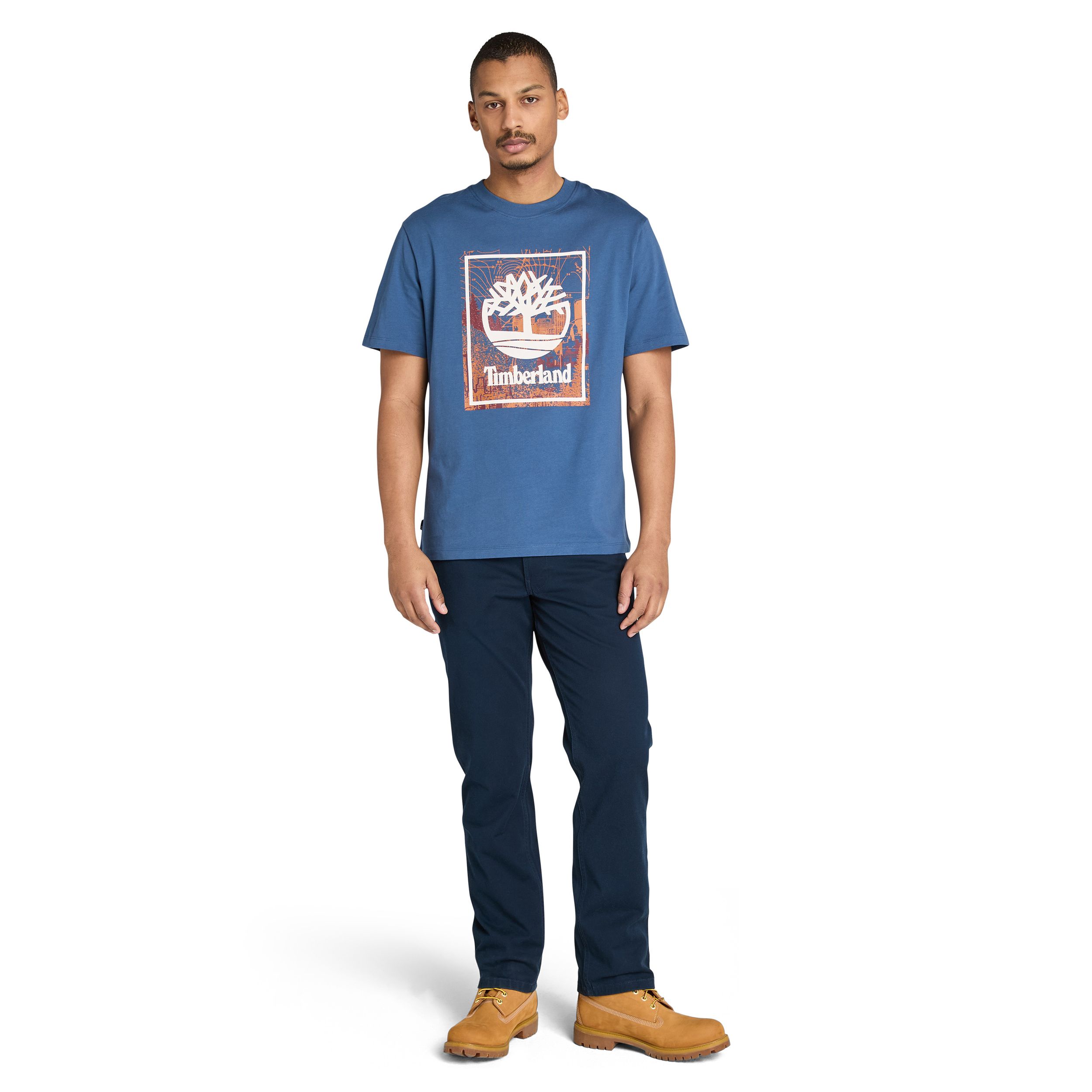 T-shirt pour hommes, Camo Tree, Timberland