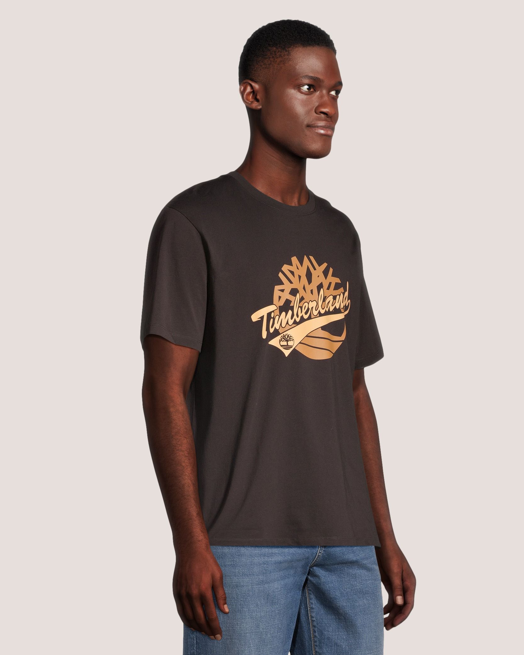 T-shirt à logo pour hommes, Tree Script, Timberland