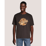 T-shirt à logo pour hommes, Tree Script, Timberland Front_Flat
