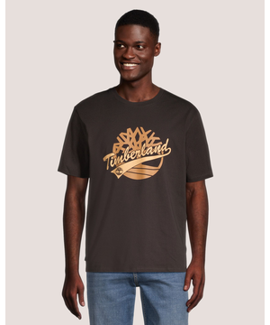 T-shirt à logo pour hommes, Tree Script, Timberland